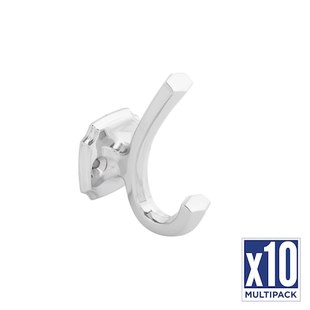 Hickory Hardware Hook 1 Inch Center to Center, 5PK H077870CH-5B